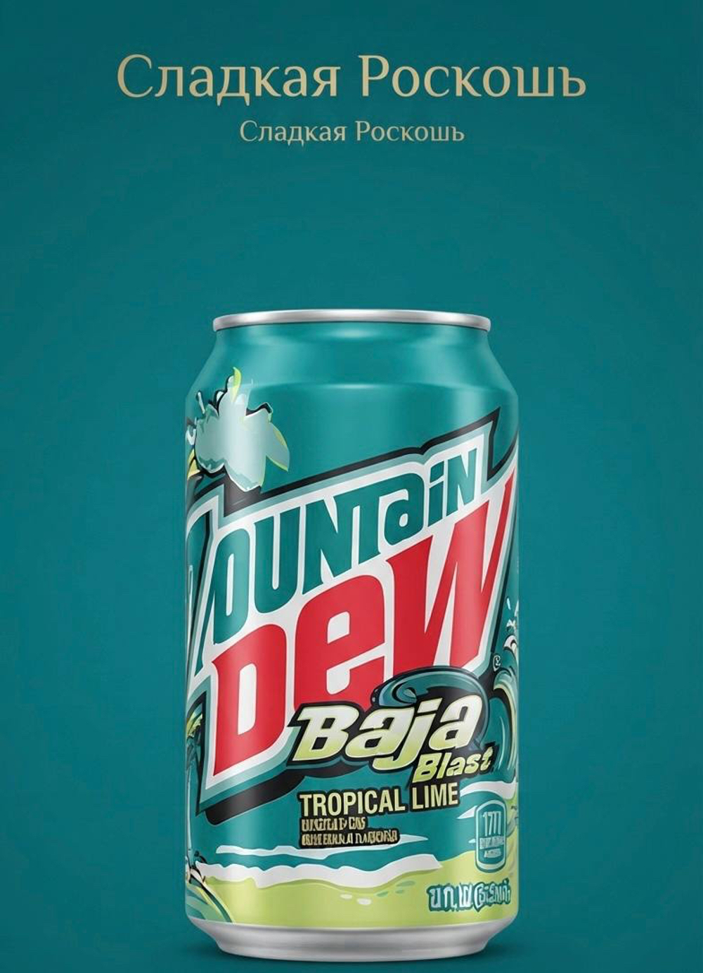 тропический лайм Газированной напиток Mountain Dew США тропический лайм