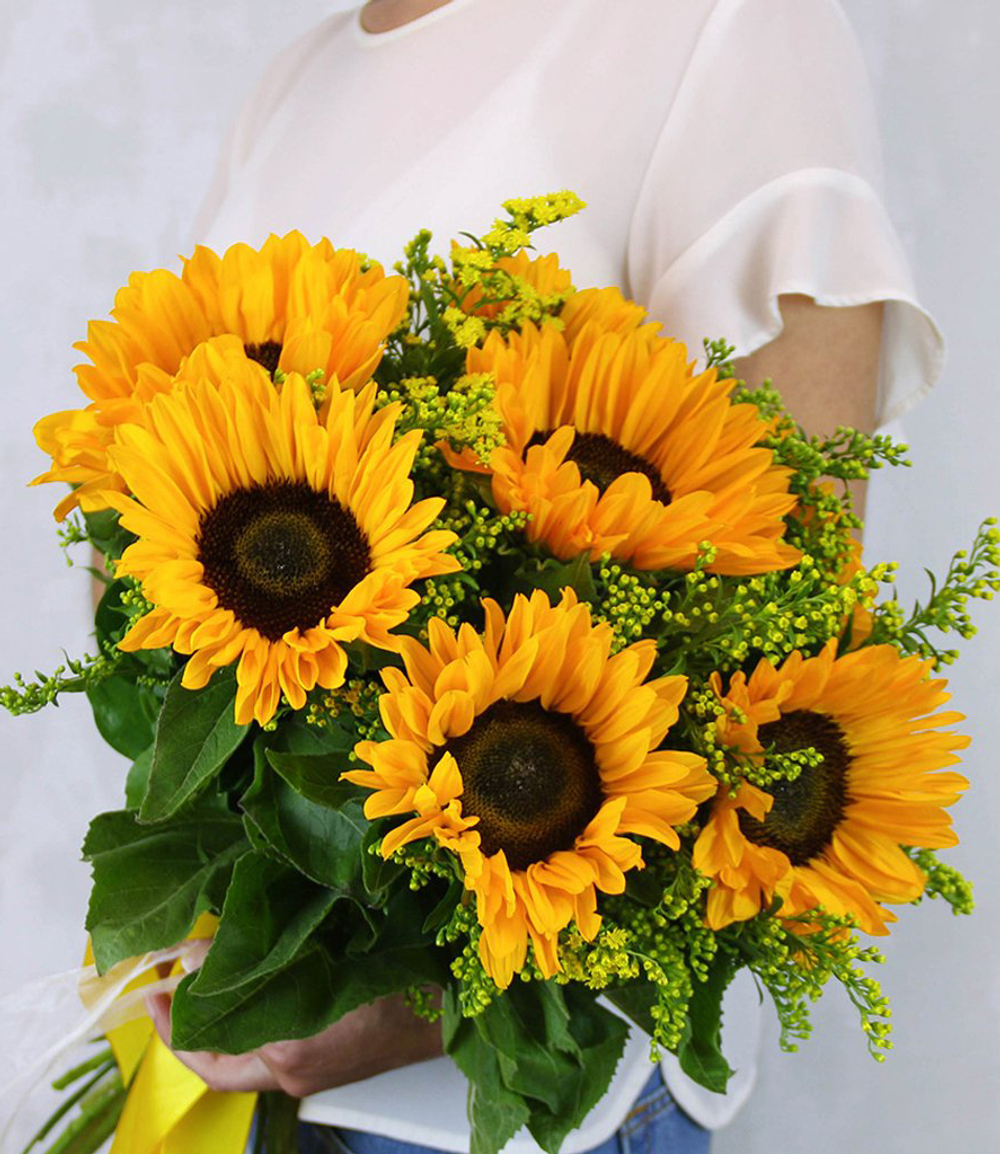 Букет "Планета солнца"