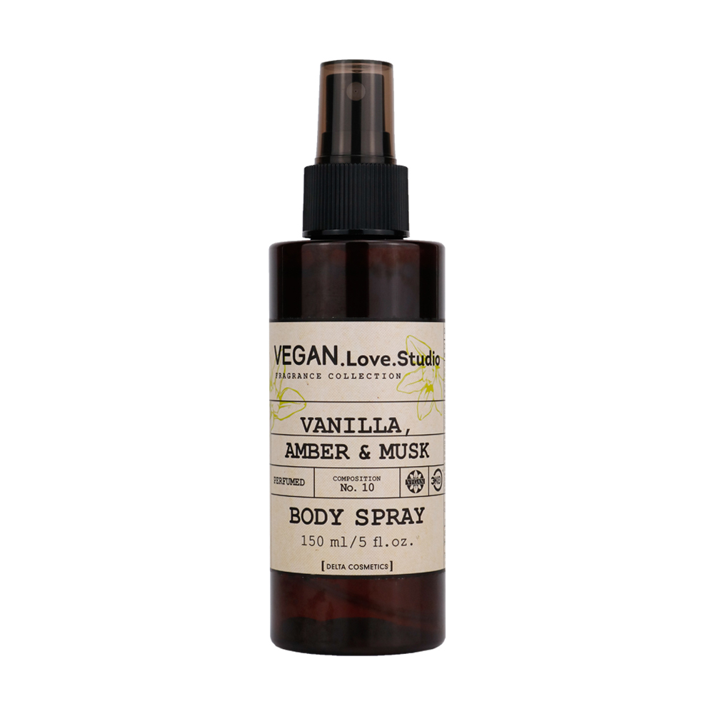 Парфюмированный спрей для телаVEGAN.Love.Studio «Vanilla, Amber, Musk» 150 мл