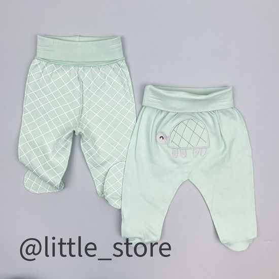 Ползунки хлопковые "Turtle family"