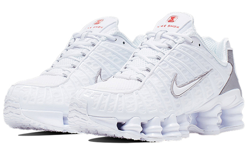 Кроссовки Nike Shox Tl "Metallic Silver" (Женская размерная сетка)