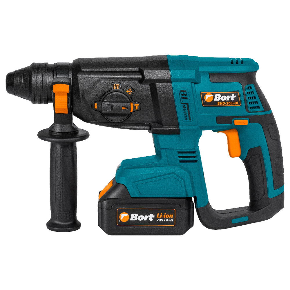 Перфоратор аккумуляторный BORT BHD-20Li-BL (2x4,0Ач+ЗУ)