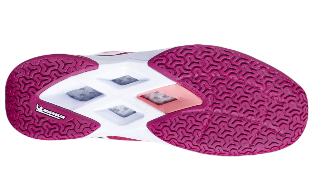 Женские кроссовки для бадминтона/сквоша Babolat Shadow Tour 5 - raspberry