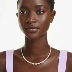 UNA:NECKLACE SMALL MOTIF CRY/GOS