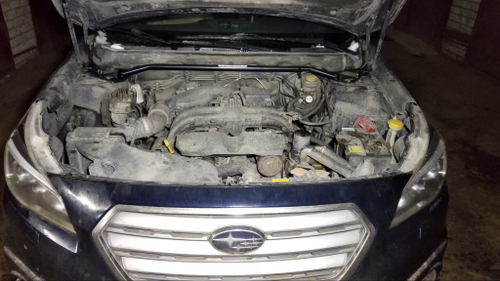 Распорка передних стоек (цельная) Subaru Outback 5 (BS) и Subaru Legacy 6 (BN), (BS) (ПОД ЗАКАЗ)