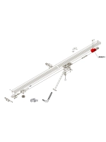 Держатель звездочки DHG014 пластиковый для направляющих SK