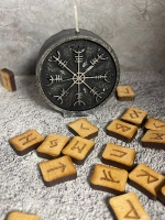 Свеча руническая "Щит защиты"