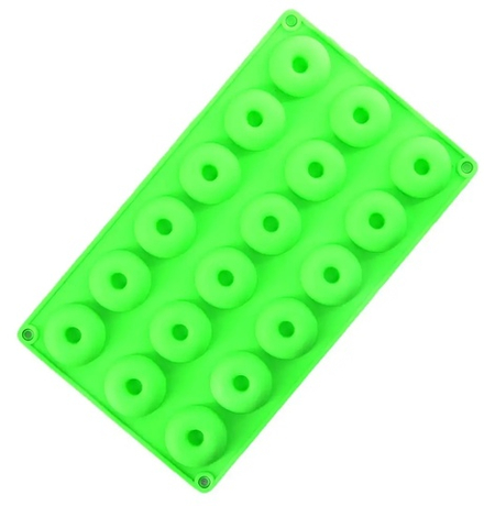 Форма силиконовая "Пончики 18 шт"