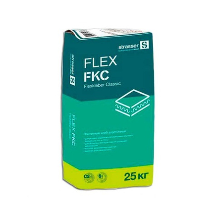 FLEX FKC Плиточный клей эластичный (C2 TE S1) strasser, мешок 25 кг