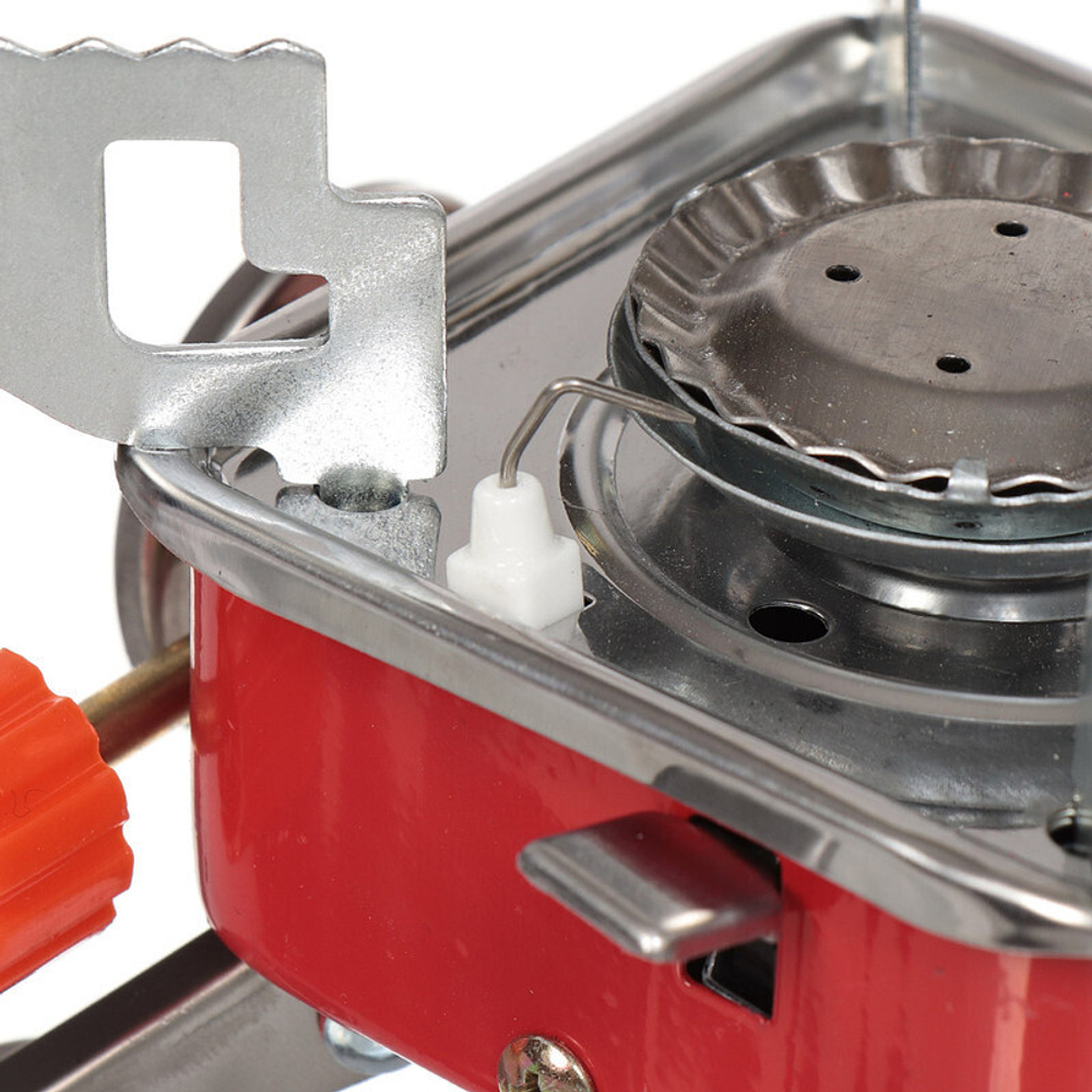 Плита газовая портативная 1-конф, 9.5х6 см, мет-л, Y6-1858