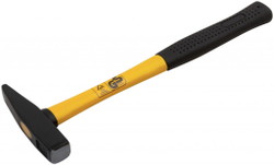 Молоток кованый фиберглассовая ручка 200 гр FIT 44282