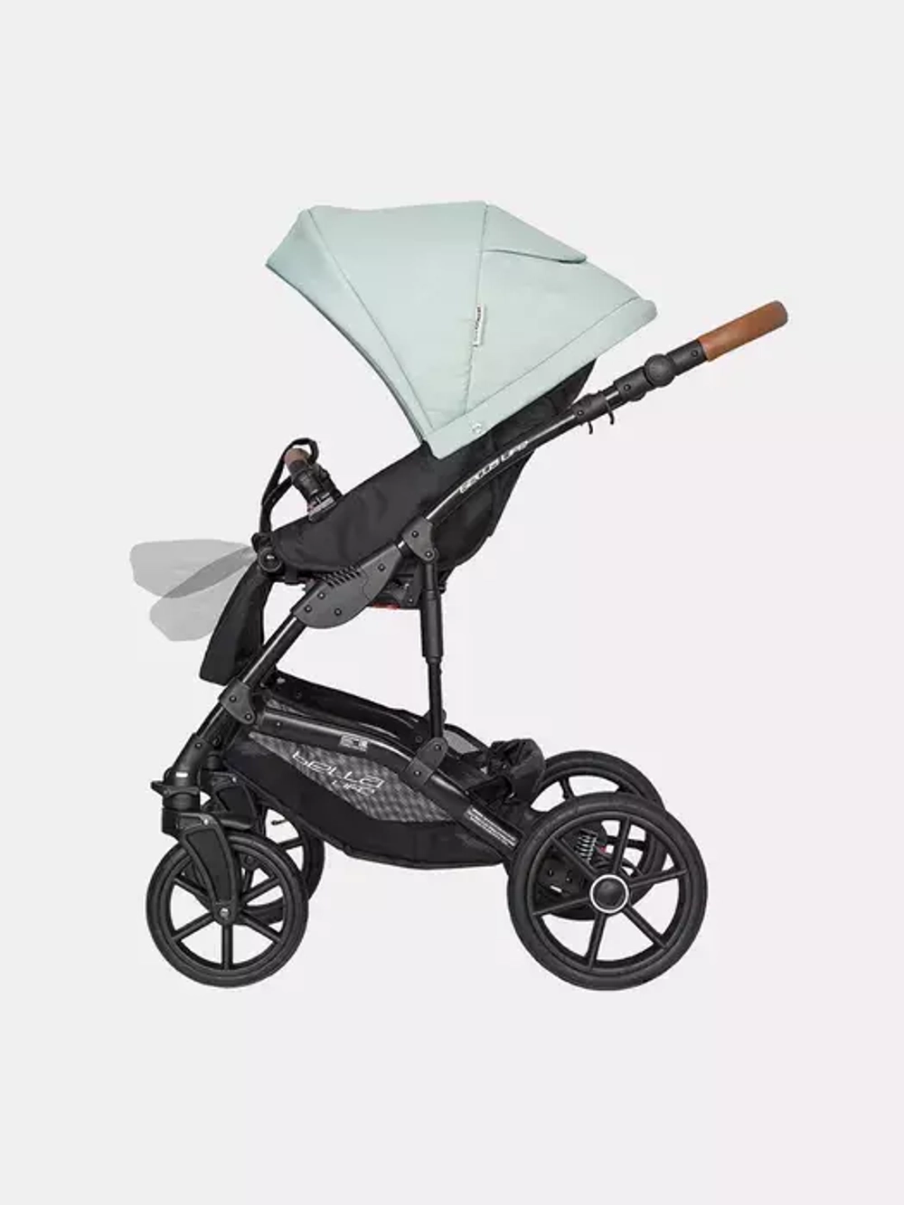 Коляска  BELLA LIFE (2 в 1) (RIKO BASIC) 02 Basil (мятный)