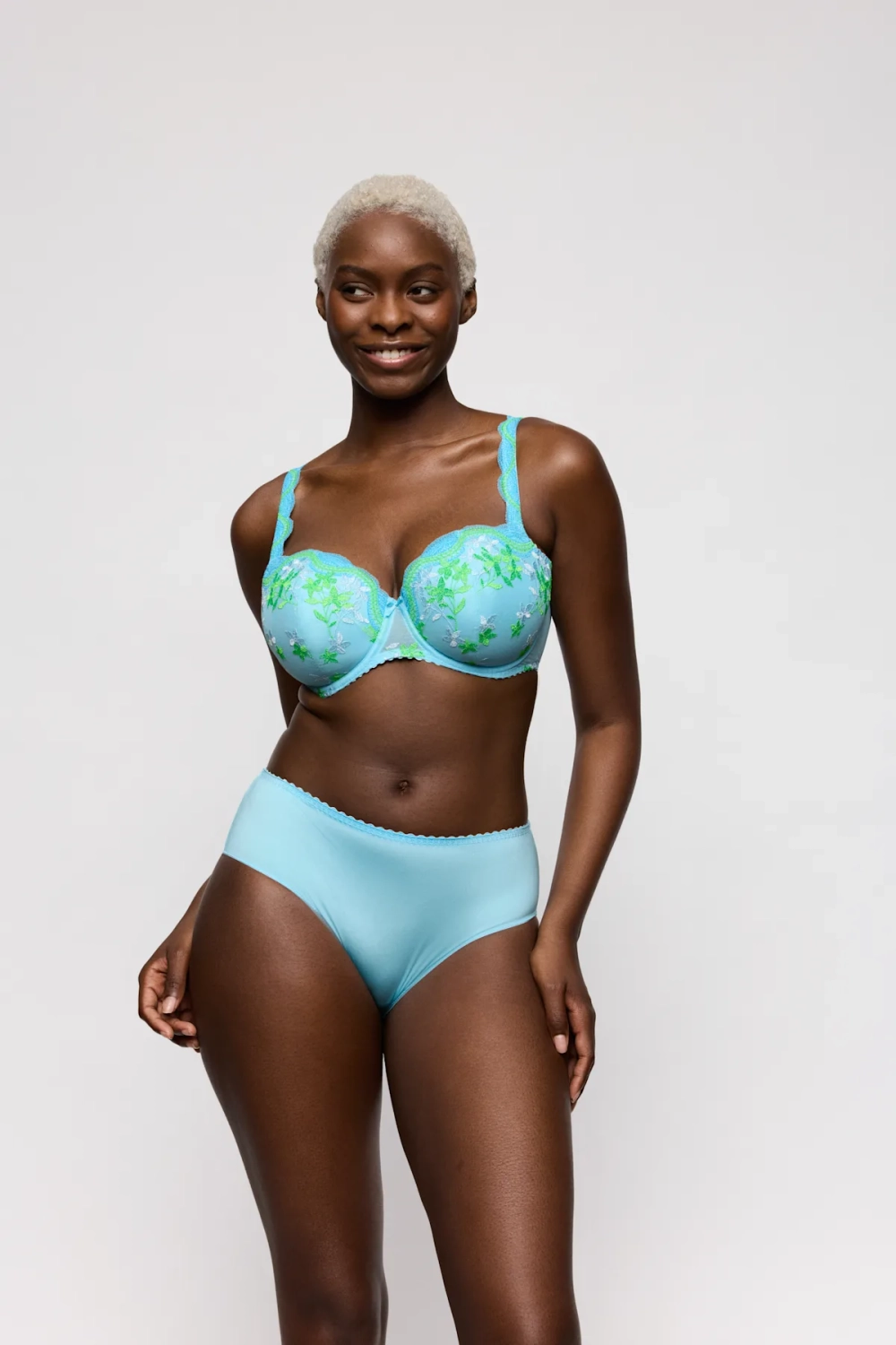 PRIMADONNA Cala Luna Бюстгальтер-балконет, бирюзовый