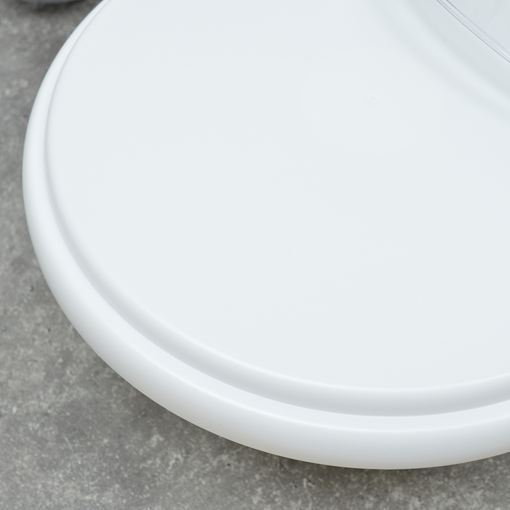 Тортница на ножке, белая