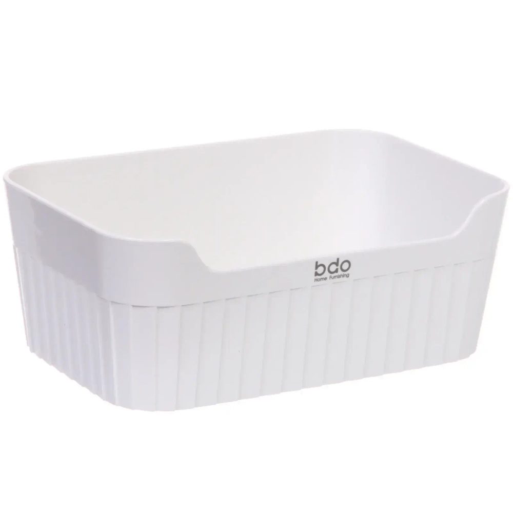 Корзина - органайзер «БИСКОТТИ», цвет белый, 22.5*15*8.7cм