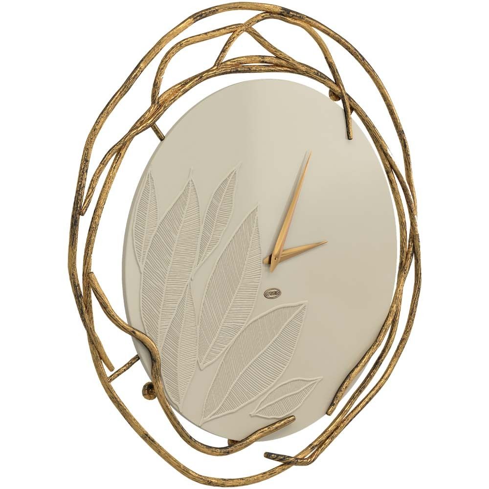 Часы настенные Арт Колор Серый шелк Амбер