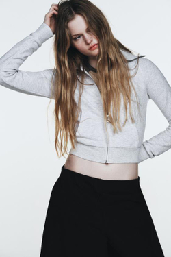 ZARA БРЮКИ-КЮЛОТЫ, ЧЕРНЫЙ