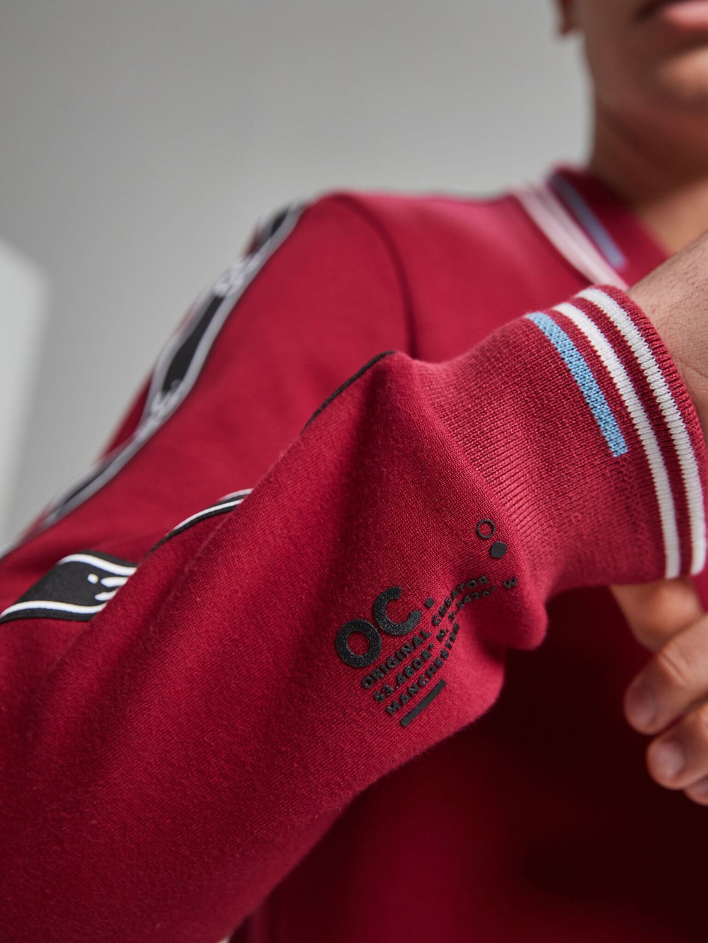 Олимпийка ORIGINAL CREATOR TRACK ZIP JACKET, Красный