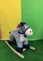 Качалка мягкая Тутси "Ослик "Ребус", 698-2020