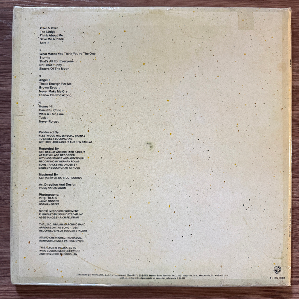Fleetwood Mac ‎– Tusk 2LP (Испания 1979г.)Т