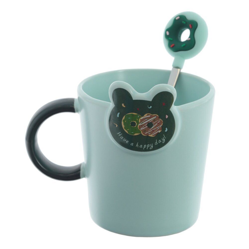 GAEM Кружка с ложкой, 350 мл, L12 W9,5 H11 см