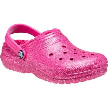 Crocs Classic Lined Glitter Clog 'Pink'