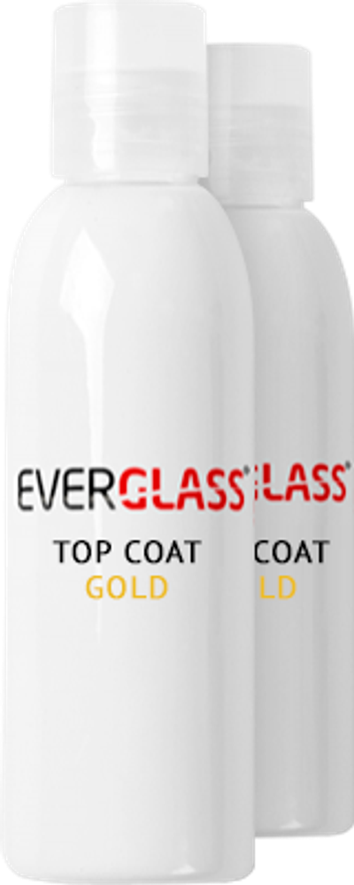 Everglass TopCoat Gold Финишное супер-гидрофобное покрытие для любых поверхностей 50мл.