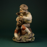 Фарфоровая мануфактура Pezzato / Capodimonte «Шотландский волынщик»