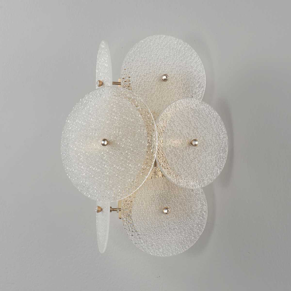 Бра Crystal Lux DANDELION AP2 GOLD