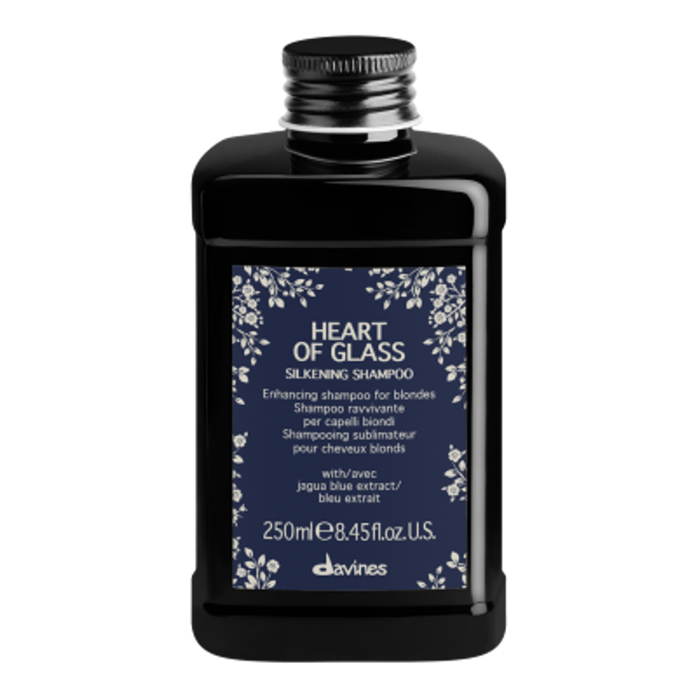 Шампунь для сияния блонд DAVINES Heart Of Glass Silkening Shampoo 250 мл