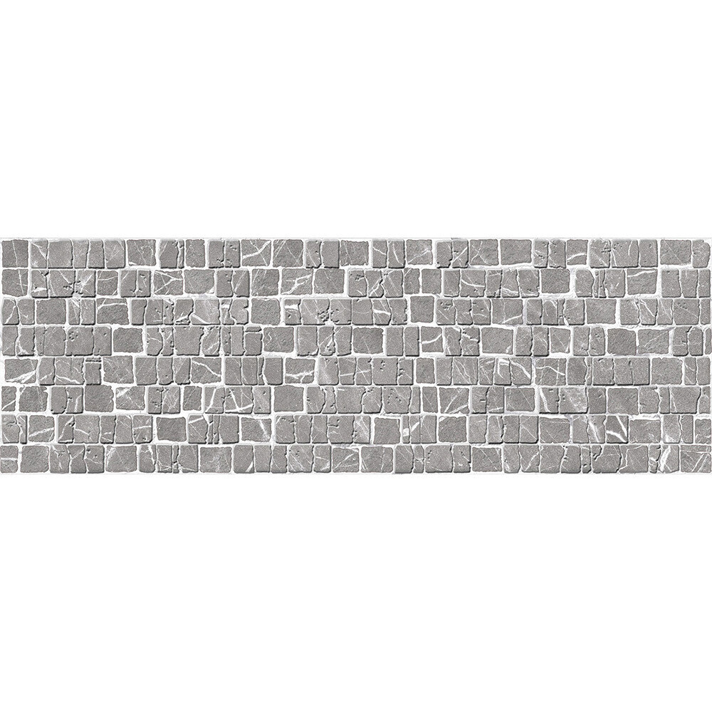 Плитка облицовочная Alma Ceramica Laurent серая мозаика 740x246x9 мм (7 шт.=1,274 кв.м)