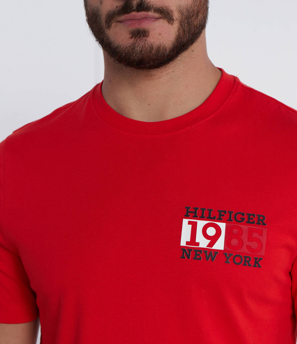 Футболка NEW YORK FLAG TEE Tommy Hilfiger - красный(MW0MW32597)