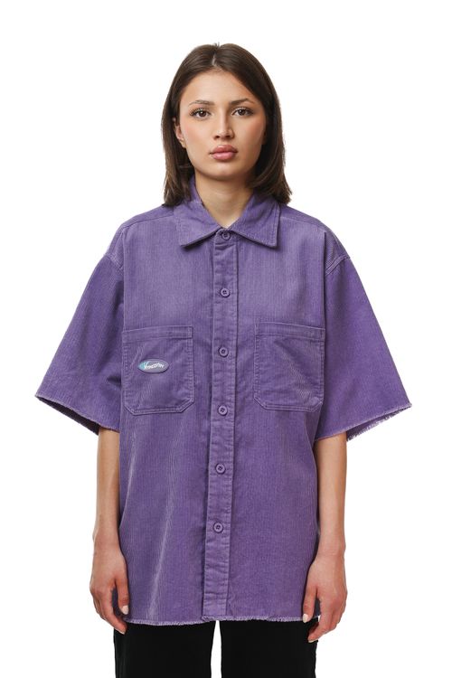 Рубашка YMKASHIX Velvet Leisure Фиолетовая