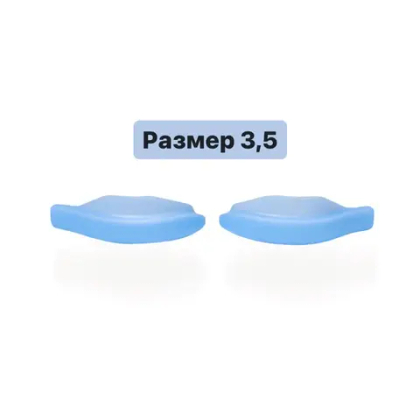 Валики Кати Виноградовой для верхних ресниц размер 3,5 НГ (мягкие)