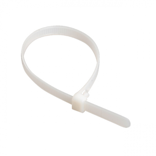 Хомут 2,5 * 200 мм белый REXANT 07-00-4