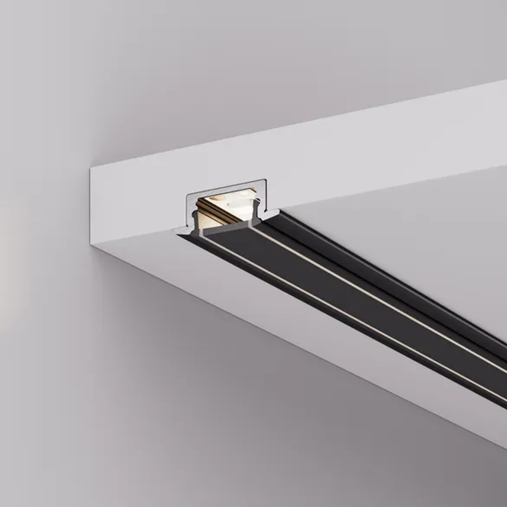 Экран LINE-2000 NARROW BLACK (Arlight, Пластик) 058285