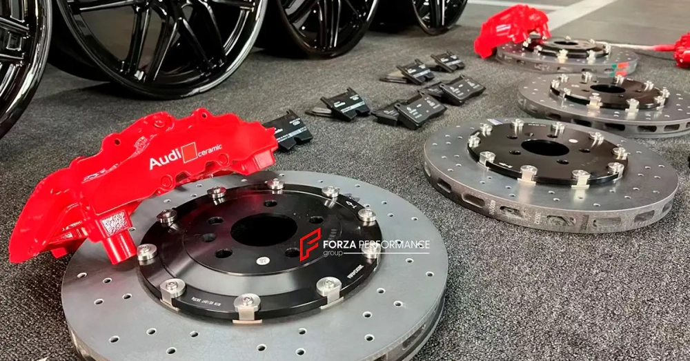 КАРБОН КЕРАМИЧЕСКИЕ ТОРМОЗНЫЕ ДИСКИ ДЛЯ AUDI R8 4.2 2007-2016 Ауди