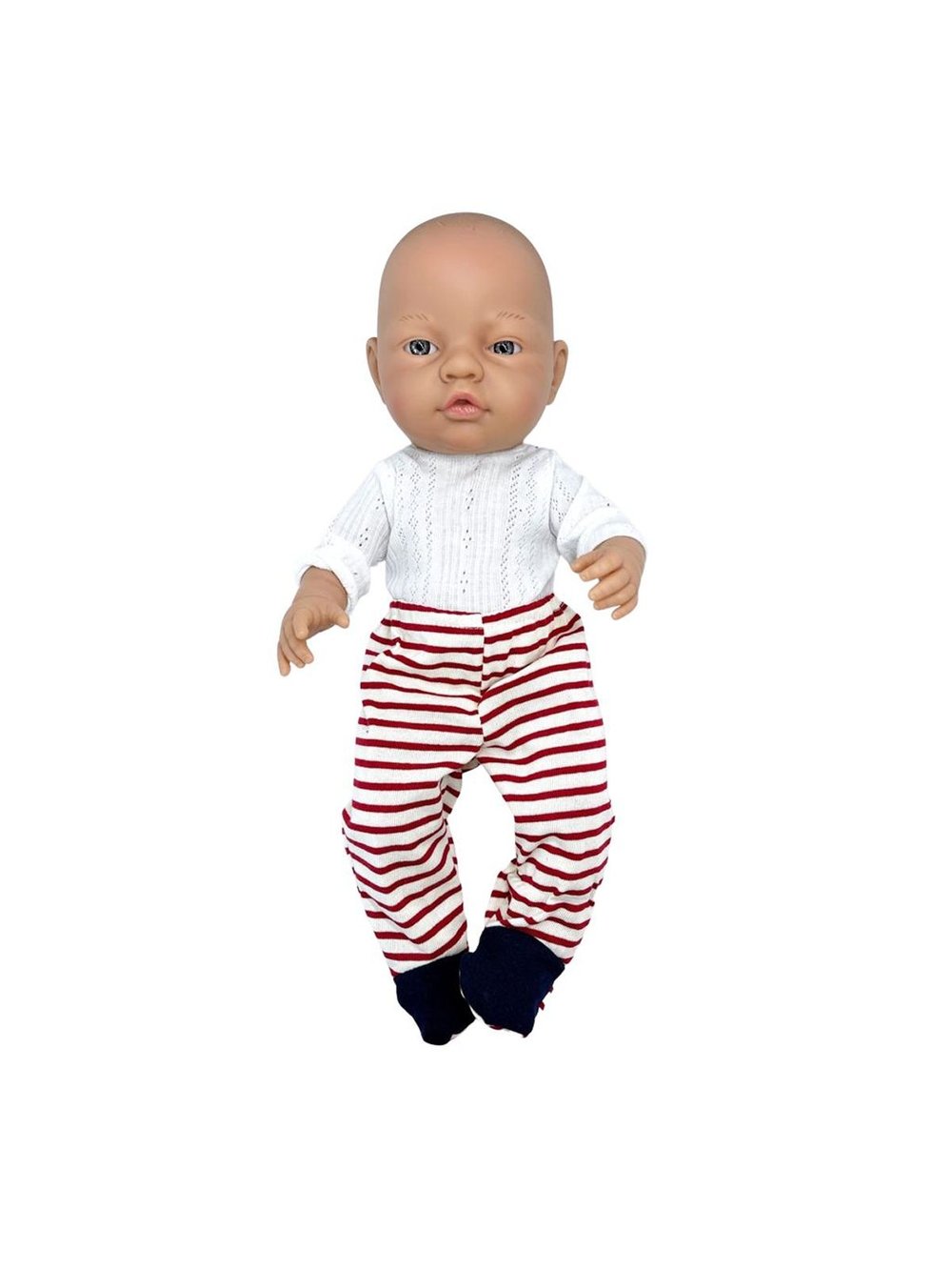 Кукла для девочки Paola Reina 45см виниловая Бэби  в красных ползунках