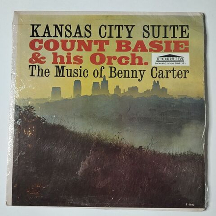Винтажная виниловая пластинка LP Count Basie and His Orchestra Kansas City Suite (USA 1962)