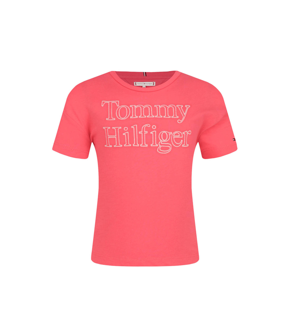 Футболка Tommy Hilfiger - розовый(KG0KG07264)