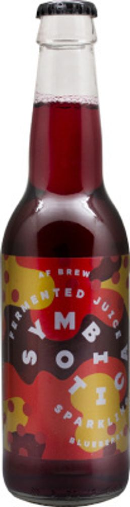 Сидр Аф Брю Симбиотика Блуберри / Cider AF Brew Symbiotica Blueberry 0.33 - стекло