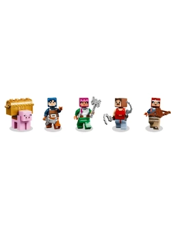 Конструктор Майнкрафт Битва за красную пыль 542 детали