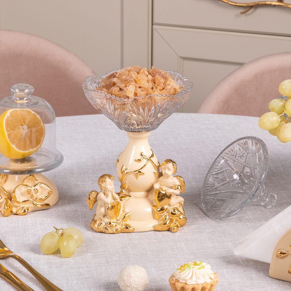 Сахарница Мерси Айвори