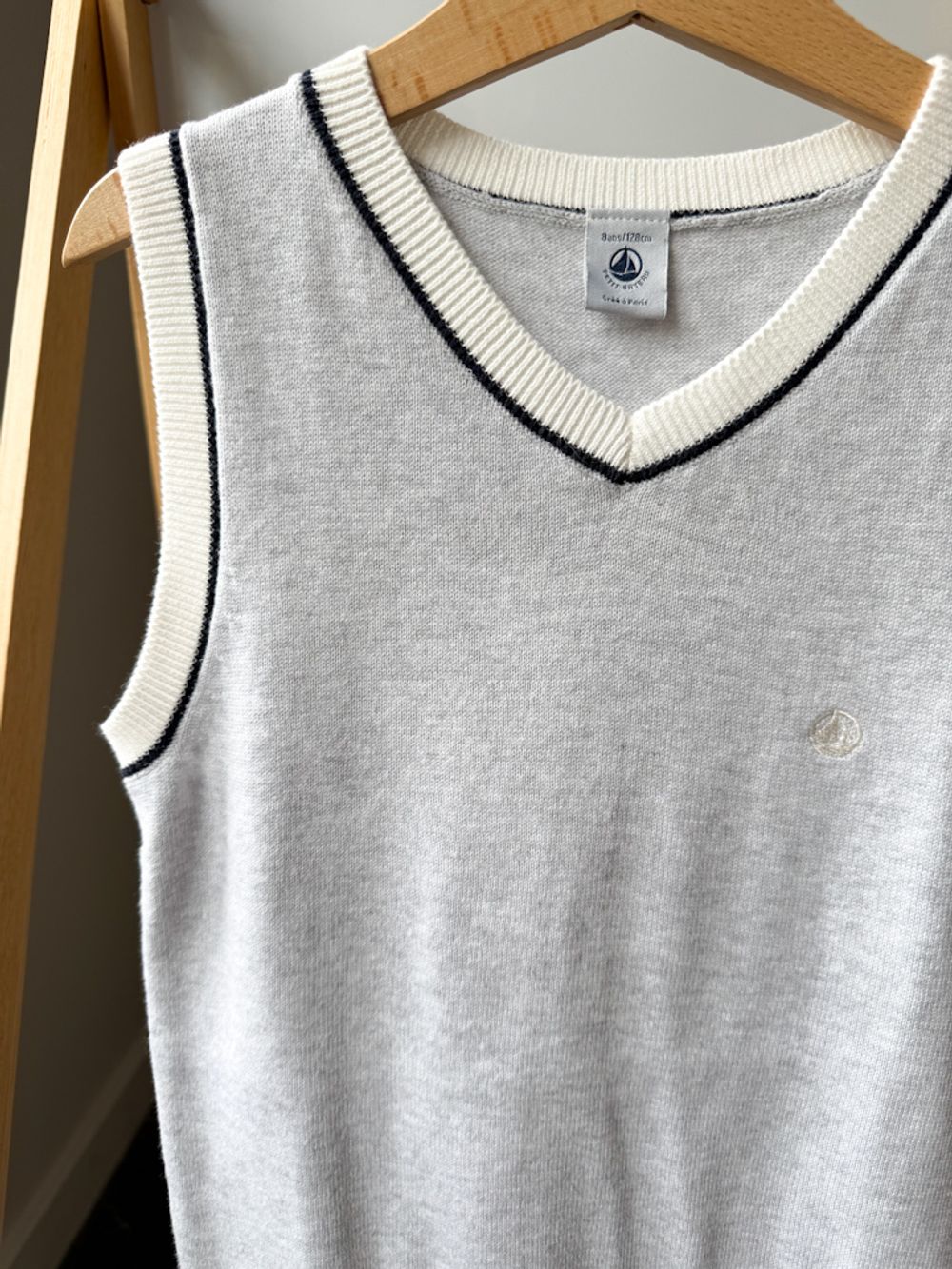 Хлопковый жилет Petit Bateau, 128