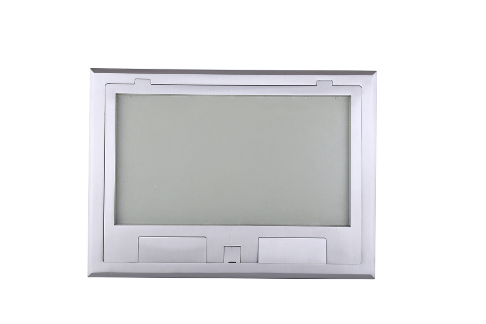 Лючок в пол 24 мод. (12 мод. 45х45 мм.),  металл