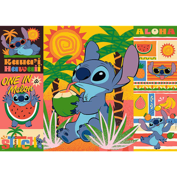 Puzzles - &quot;500&quot; - Holidays with Stitch / Disney Lilo&amp;Stitch