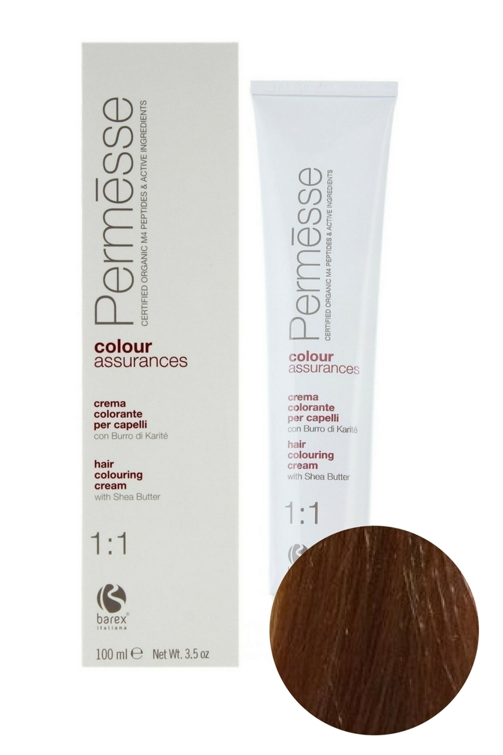 8.43 Светлый блондин медно-золотисый PERMESSE