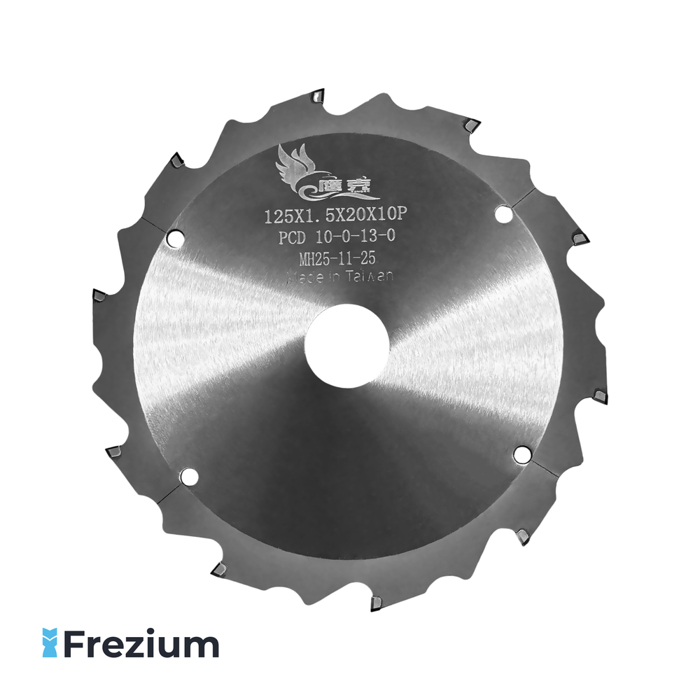 Пильный диск алмазный 125x20x1.5 Z10 PCD