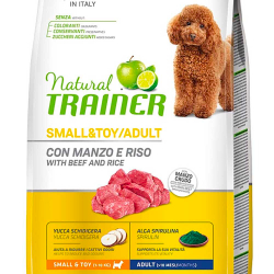 Trainer Dog Adult Small&Toy Beef - корм для собак карликовых и мелких пород (говядина и рис)