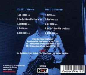 Sonny Rollins / Saxophone Colossus (Mono And Stereo Versions)(2CD)